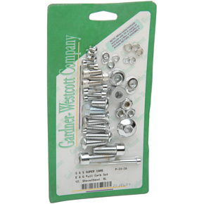 S&S E & G Carburetor Body and Air Cleaner Bolts - Chrome P-31-38