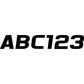 I.D. Sticker Kit - 700 Series - Black BLK700EC