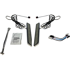 Custom Dynamics LED Fork Light - Smoke - Chrome CD-FORK-HD-SC