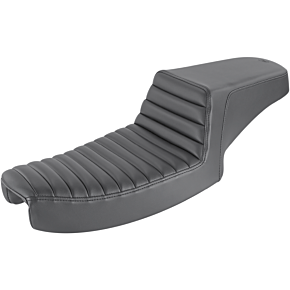 Saddlemen Step Up Seat - Tuck and Roll - Dyna