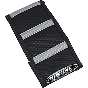 Sdg 6-Ribbed Seat Cover - Grey Ribs/Black Top/Black Sides 95943XK