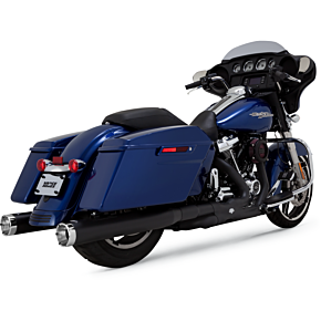 Vance  Hines Monster Round Muffler for FL - Black 46780