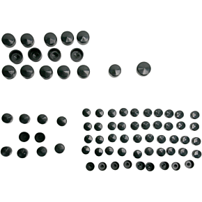 Bolt Covers - Black 2401-0701