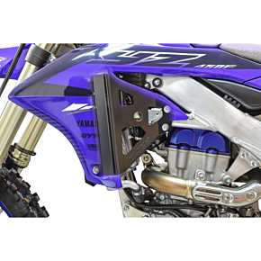 Radiator Brace Set - Black - Yamaha 18-B269