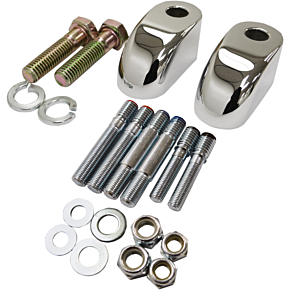 Risers - Pullback - Extension - 1" - Chrome BA-7416-01