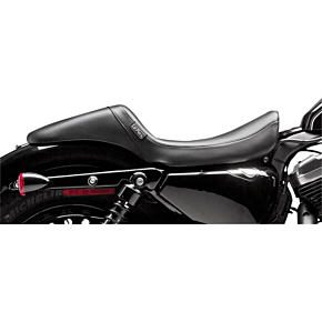 Le Pera Daytona Sport Daddy Long Legs Seat - Smooth - Black LC-542DLS