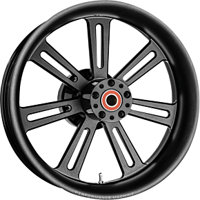 Performance Machine Pm One-Piece Aluminum Wheel - Rear/Single Disc - ABS - Sierra - 18"x5.50" 12697814RSRRSMB
