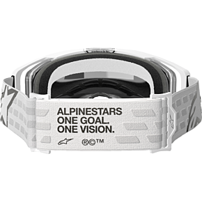 Vision 8 Goggle - Corp - White - Silver Mirror Lens 5101625-2055