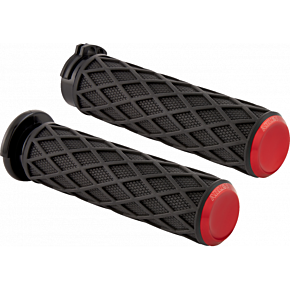 Grips - Diamond - Cable - Red 500-015