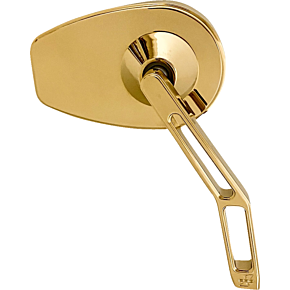Micro Mirror V2 Cut Stem Right Gold Tin