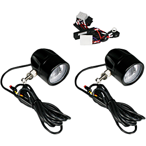 Custom Dynamics LED Fog Light - HD - Black PB-FOG-HD-B