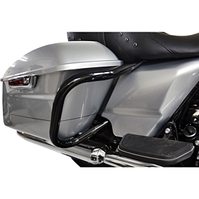 Drag Specialties Saddlebag Bars - Black - Touring 0506-0790
