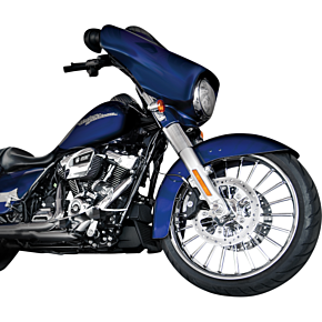 Rc Components Illusion Front Wheel - Dual Disc/No ABS - Chrome - 21"x3.50" 21350-9031-126C