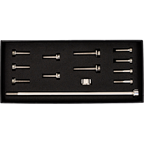 Bitchin' Bolts Hardware Kit - Titanium - M8 - Motor Mount TM-1050-E