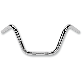 Handlebar - FX Buckhorn - Knurled - Dimpled - Chrome 650-08625
