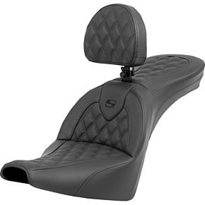 Roadsofa™ Seat - Lattice Stitch - with Backrest - FXBB/FXST '18-'24 818-30-182BR