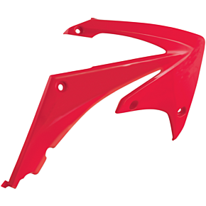 Acerbis Radiator Shrouds - CR 85 - Red