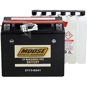Moose Racing AGM Battery - YTX20HL-BS