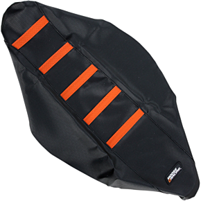 Moose Racing Ribbed Seat Cover - Orange - KTM - 0821-1792