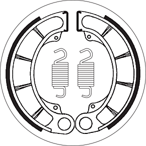 Sbs Brake Shoes - Honda 2059