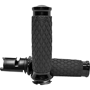 Diamond Contour Grips - Black - TBW DIA-65-ANO-F24