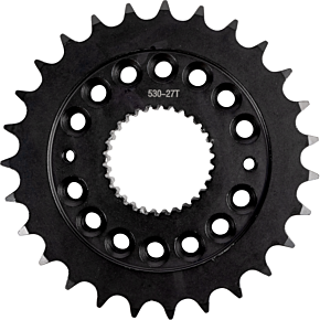 Front Sprocket - 27 Tooth - Black - FLT/FLH 300-205