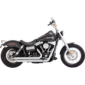 Big Shots Staggered Exhaust System - Chrome 17958