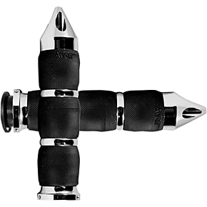 Grips - Spike Air - Cushioned - Chrome IN-TO-AIR-90C-S