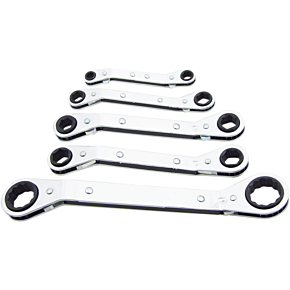 Wrench Set - Ratcheting Offset - SAE ROWM-5