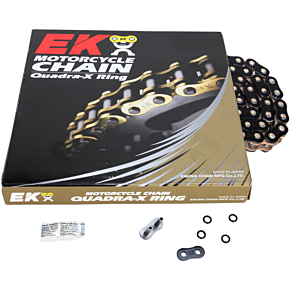 Enuma Chain (EK) 530 ZVX3 - Sportbike Chain- 150 Links - Black