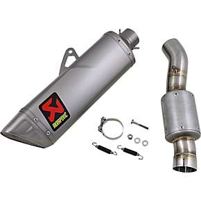 Track Day Muffler - Titanium S-H10SO25-APLT