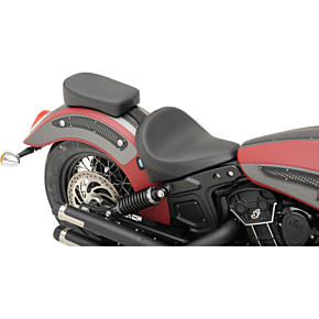 Rear Seat - Smooth - Black - Scout 0810-1993