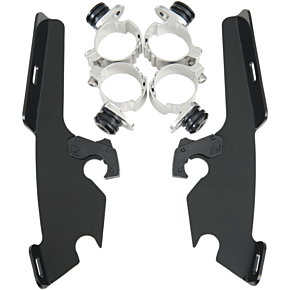Fats/Slim Trigger Lock Mounting Kit - VTX 1300 - Black MEB8973