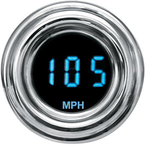 1-7/8" MPH 4000 Series Speedometer - Blue Display MCL-4013R