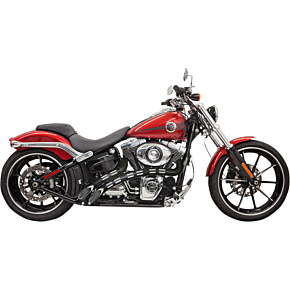 Sweeper Exhaust - Chrome/Black 1SD2FB