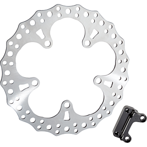 Jagged Left Brake Rotor - 13" 300-012