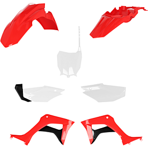 Acerbis Full Replacement Body Kit - OEM Red/White/Black 2861937118