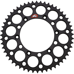 Renthal Sprocket - Suzuki - Black - 52 Tooth 123U-520-52GYBK