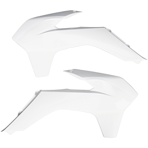 Ufo Radiator Shrouds - White KT04052-041