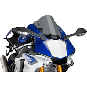 PUIG Race Windscreen - Dark Smoke - R1