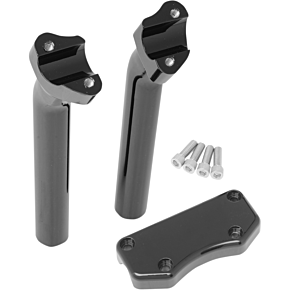 Risers - 9-1/2" - Buffalo - Top - Black 0602-0595