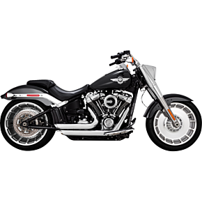 Shortshots Staggered Exhaust System - Chrome 17335-22