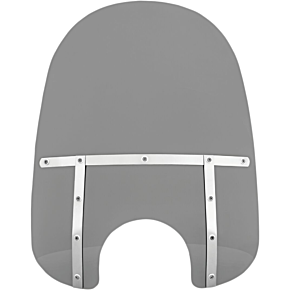 Fats Windshield - 21" - 7" Headlight - Black Smoke MEM34112