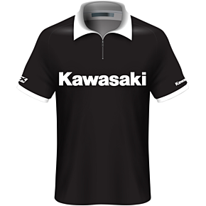 Kawasaki Team Pit Shirt - Black - Medium 23-85102
