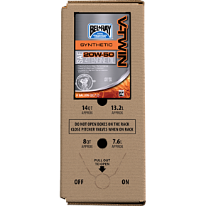 V-Twin Synthetic Oil - 20W-50 - 6 U.S. gal. - Bag-In-Box 303133150033