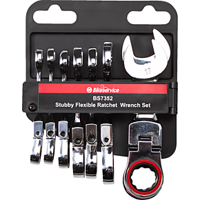 Flex-Head Wrench - 8-piece BS7352