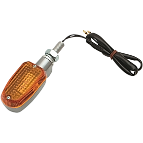K and S Technologies Marker Light - Single Filament - Aluminum/Amber