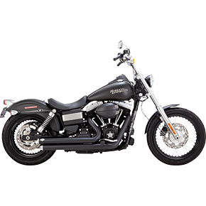 Big Shots Staggered Exhaust System - Black 47338