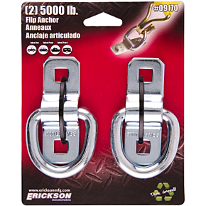 Flip-Style Anchor Rings - 5000 lb-Rated 09170