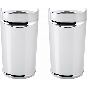Fork Boot Cover - Chrome - Smooth 20-036